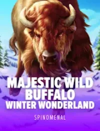 majestic wild buffalo winter wonderland official logo